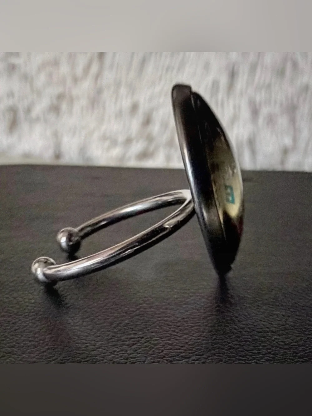 Vintage Rotary Telephone Dial Statement Ring